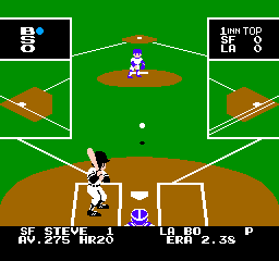 Bad News Baseball (USA) In game screenshot